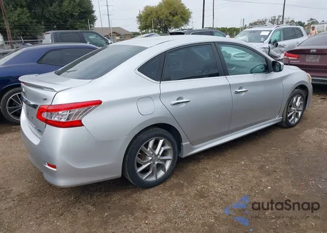 2013 Nissan Sentra Sr from USA, damaged, VIN 3N1AB7AP1DL668808